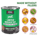 Limited Ingredient Diet Turkey Entrée for Dogs