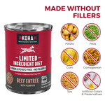 Beef Dog Food: Limited Ingredient Diet Beef Entrée for Dogs