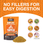 Freeze-Dried Raw Topper Chicken Recipe for Dogs and Cats