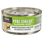 Pure Shreds Shredded Chicken Breast & Duck Entrée for Cats