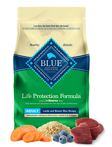 Blue dog food